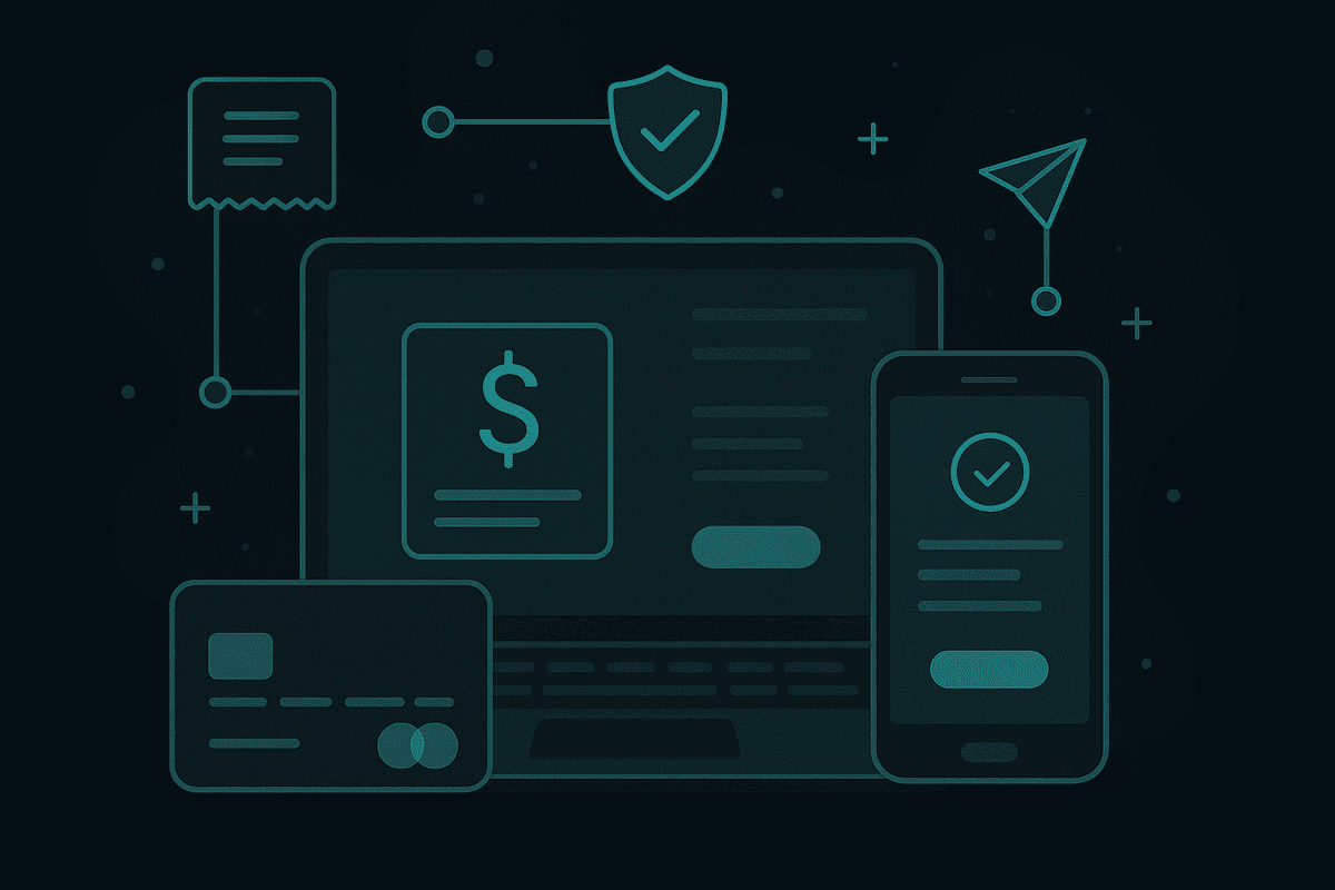 Digital payment illustration